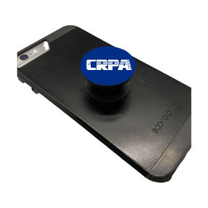 CRPA Blue with White Logo Phone Gripper